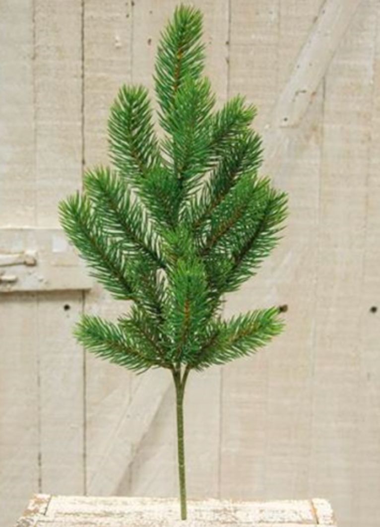 20" Evergreen Alpine Floral Pick