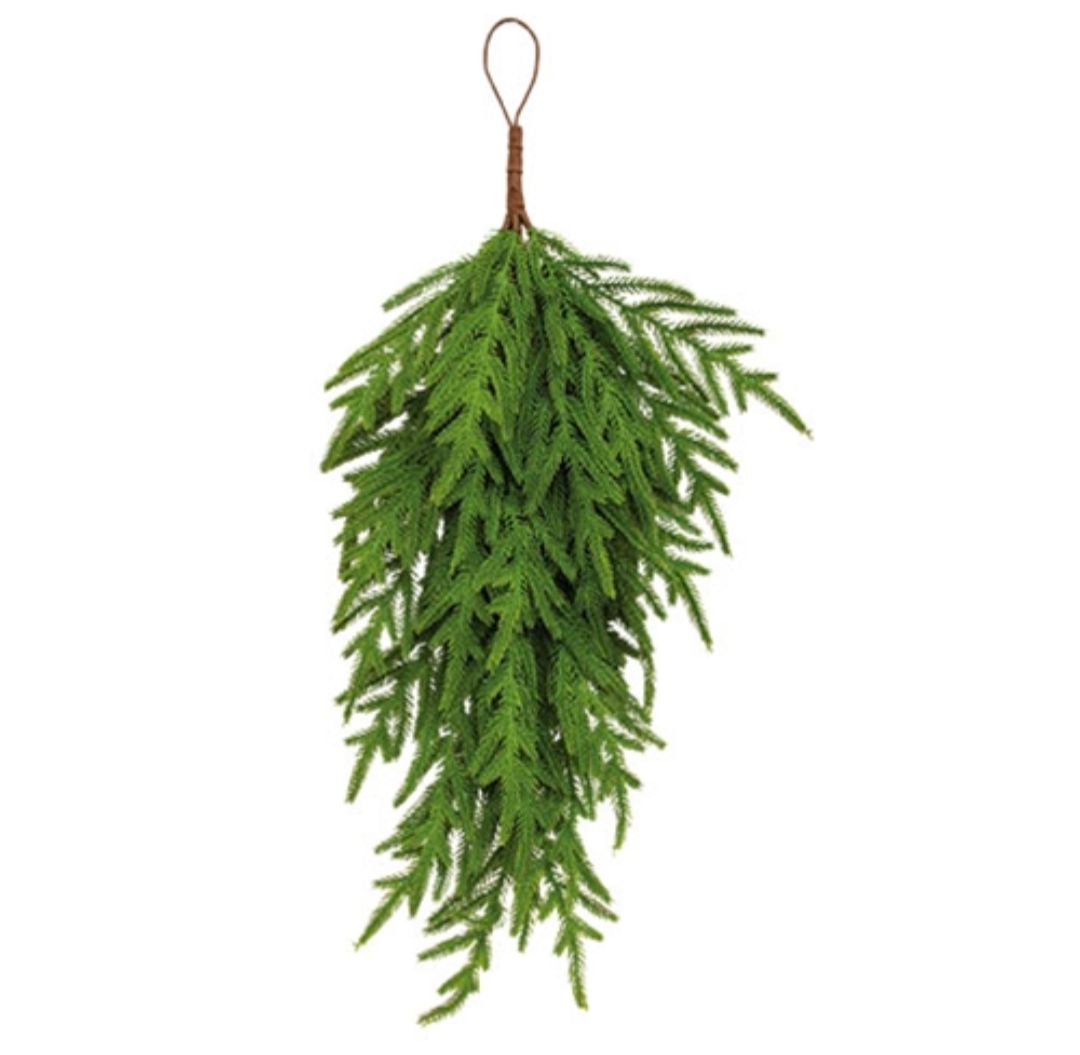 30" Soft Touch Norfolk Pine Teardrop