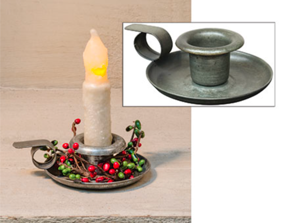 Teacup Candle Taper Holder