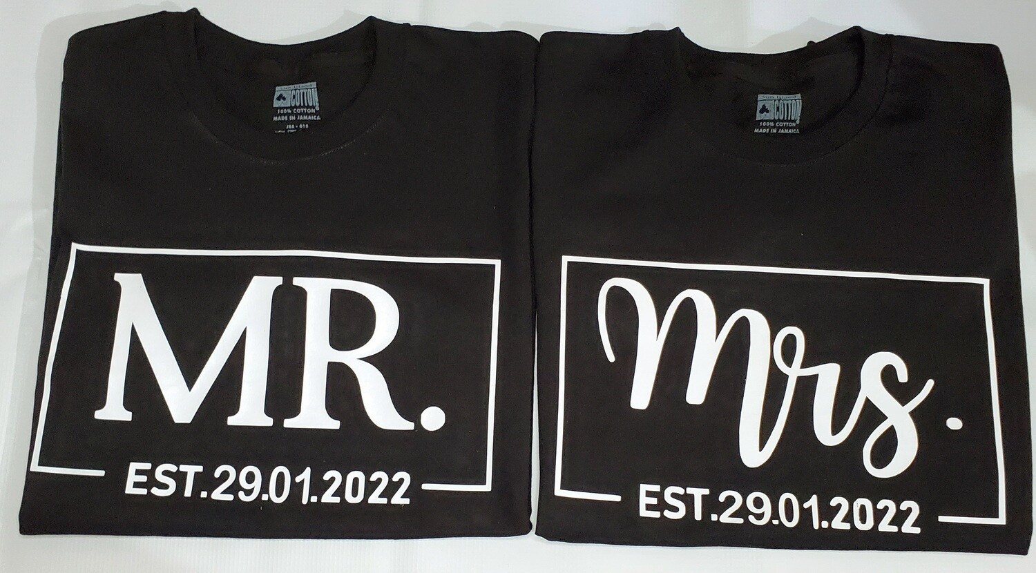Customized Couples matching tshirts