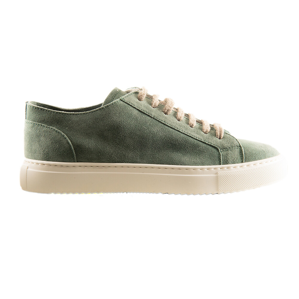 Sneakers Suede verde salvia - Doucal's