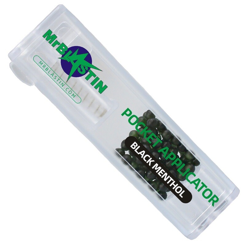 POCKET APPLICATOR with 100 BLACK MENTHOL CRUSHBALLS