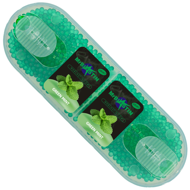 1000 Crushballs Box - MENTHOL GREEN MINT