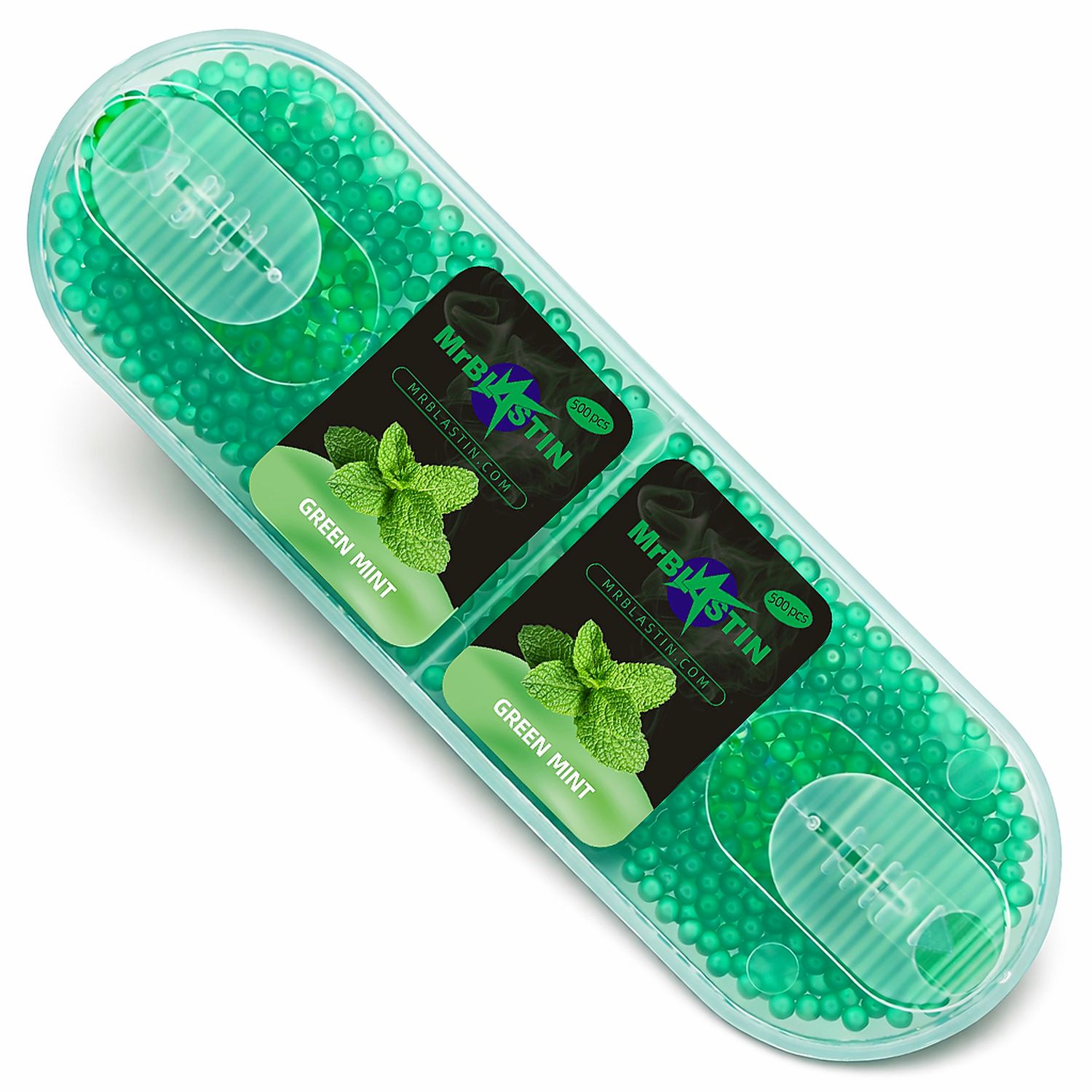 1000 Crushballs Box - MENTHOL GREEN MINT