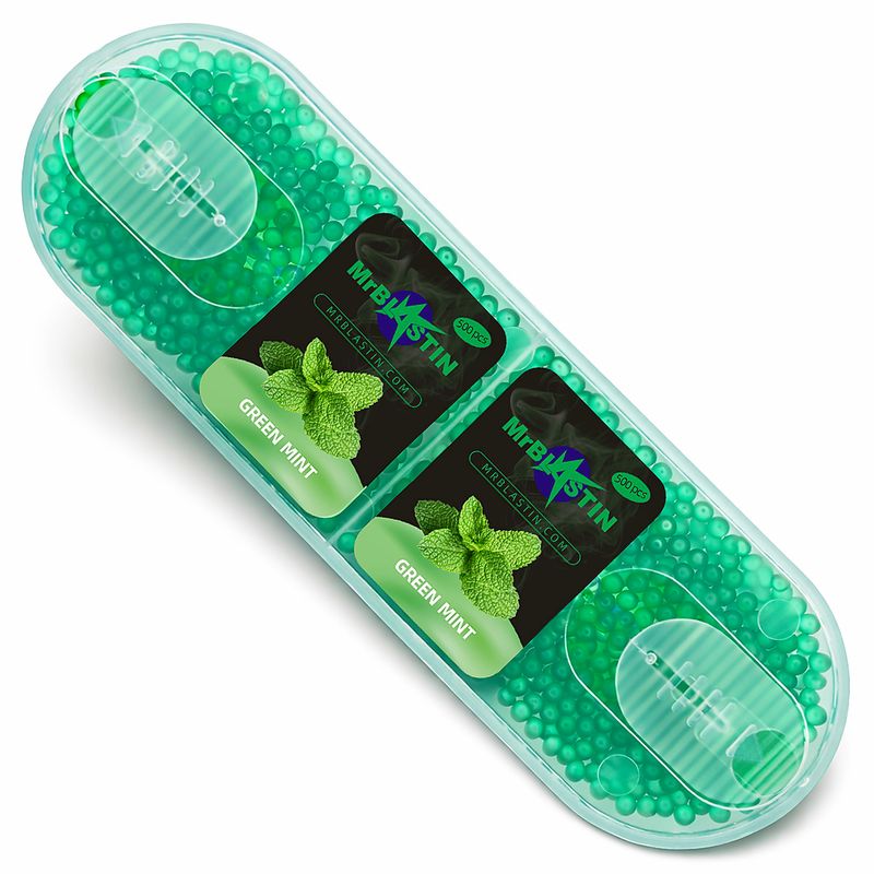 1000 Crushballs Box - MENTHOL GREEN MINT