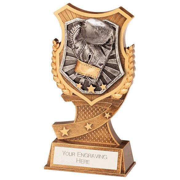 Wreath Boxing Glove Trophy 175 mm