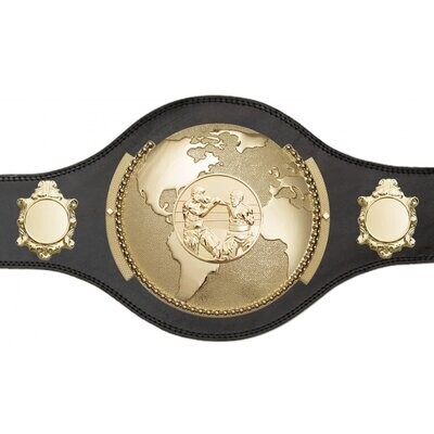 Gold World Championship Belt