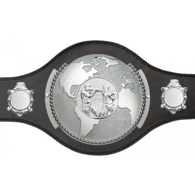 Boxing World Championship Silver Belt