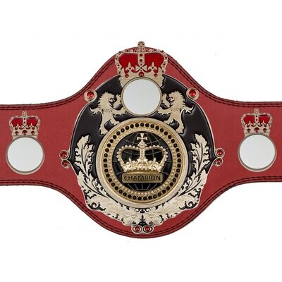 Championship Queen Belt Red/Black