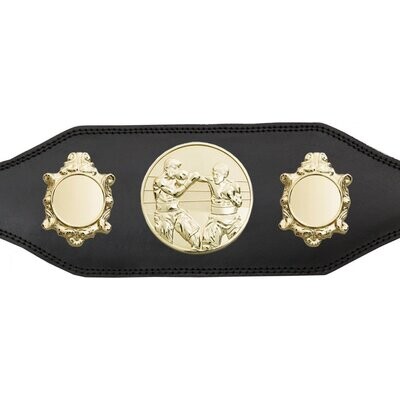 Championship Budget Belt Gold Plate