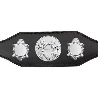 Championship Budget Belt Silver Plate