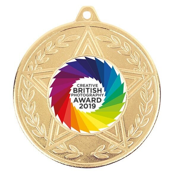 Caeser Iron Medal Gold 50mm