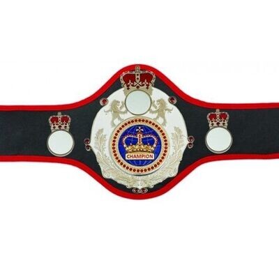 Championship Belt Queen Black Red