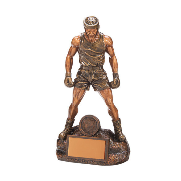 Ultimate Gold Boxer Resin 9 inch 23 cm
