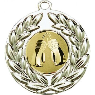 Silver Wreath 50 mm Medal