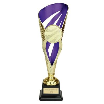 Grand Voyager Cup Gold & Purple 31.5cm