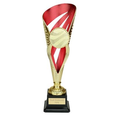 Grand Voyager Cup Gold & Red 31.5cm