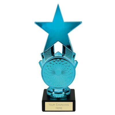 Award Star Blue 17 cm