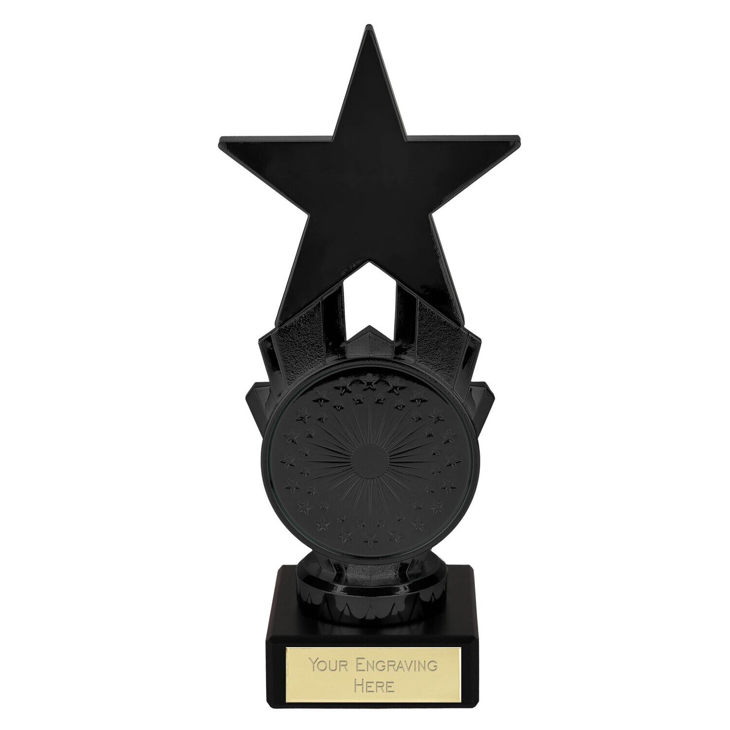 Award Star Black 17 cm