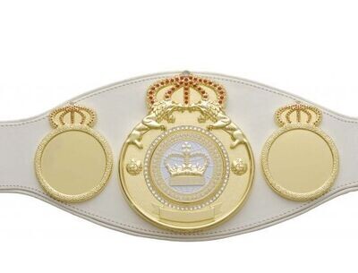 Championship ProLion Belt White with White Trim