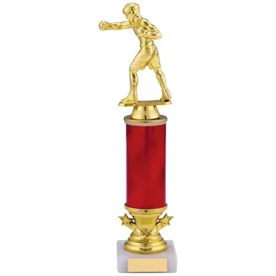 Red Gold Boxing Trophy 11.5 inch