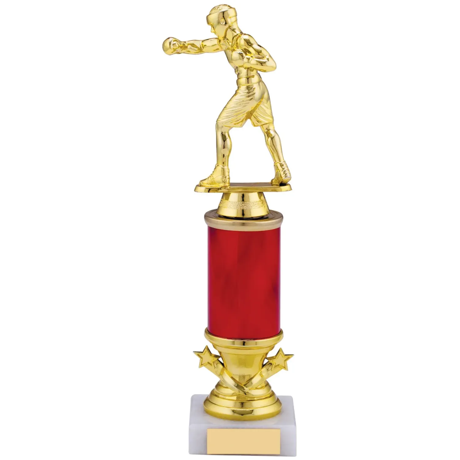 Red Gold Boxing Trophy 10.50 inch