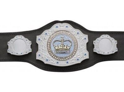 Silver Championship Belt