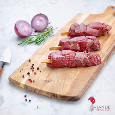 Brochettes de boeuf Simmental ALLEMAGNE - AUTRICHE Brochettes de boeuf Simmental ALLEMAGNE - AUTRICHE