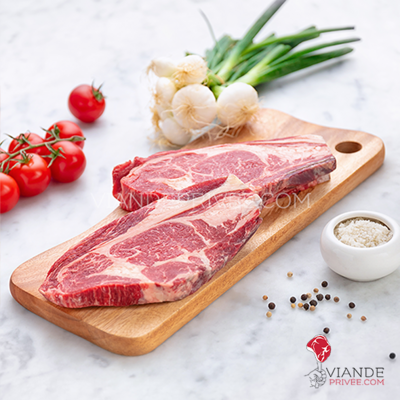 Entrecôte de bœuf maturé Normand FRANCE I 2 pièces Entrecôte de bœuf maturé Normand FRANCE I 2 pièces