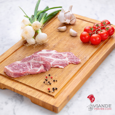 Côte d'échine de porc Label Rouge FRANCE Côte d'échine de porc Label Rouge FRANCE