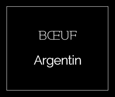 BOEUF ARGENTIN