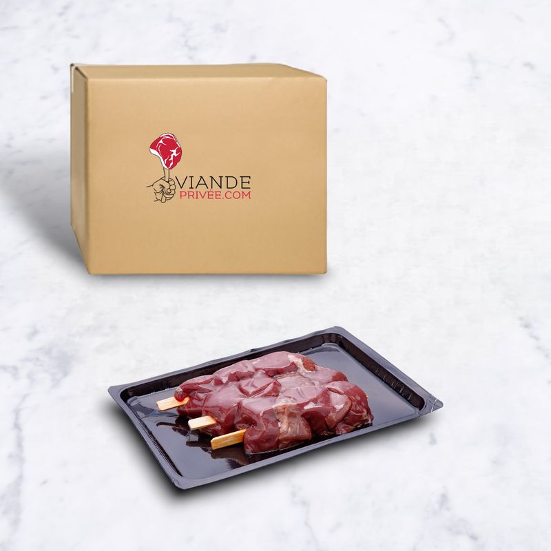 CARTON I Brochettes de bœuf Simmental