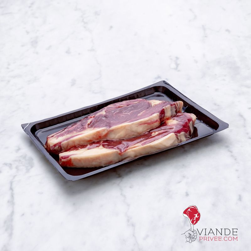 Entrecôtes maturées de bœuf Salers