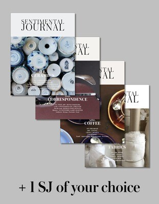 1-year Sentimental Journal (4 volumes)
+ 1 of your choice