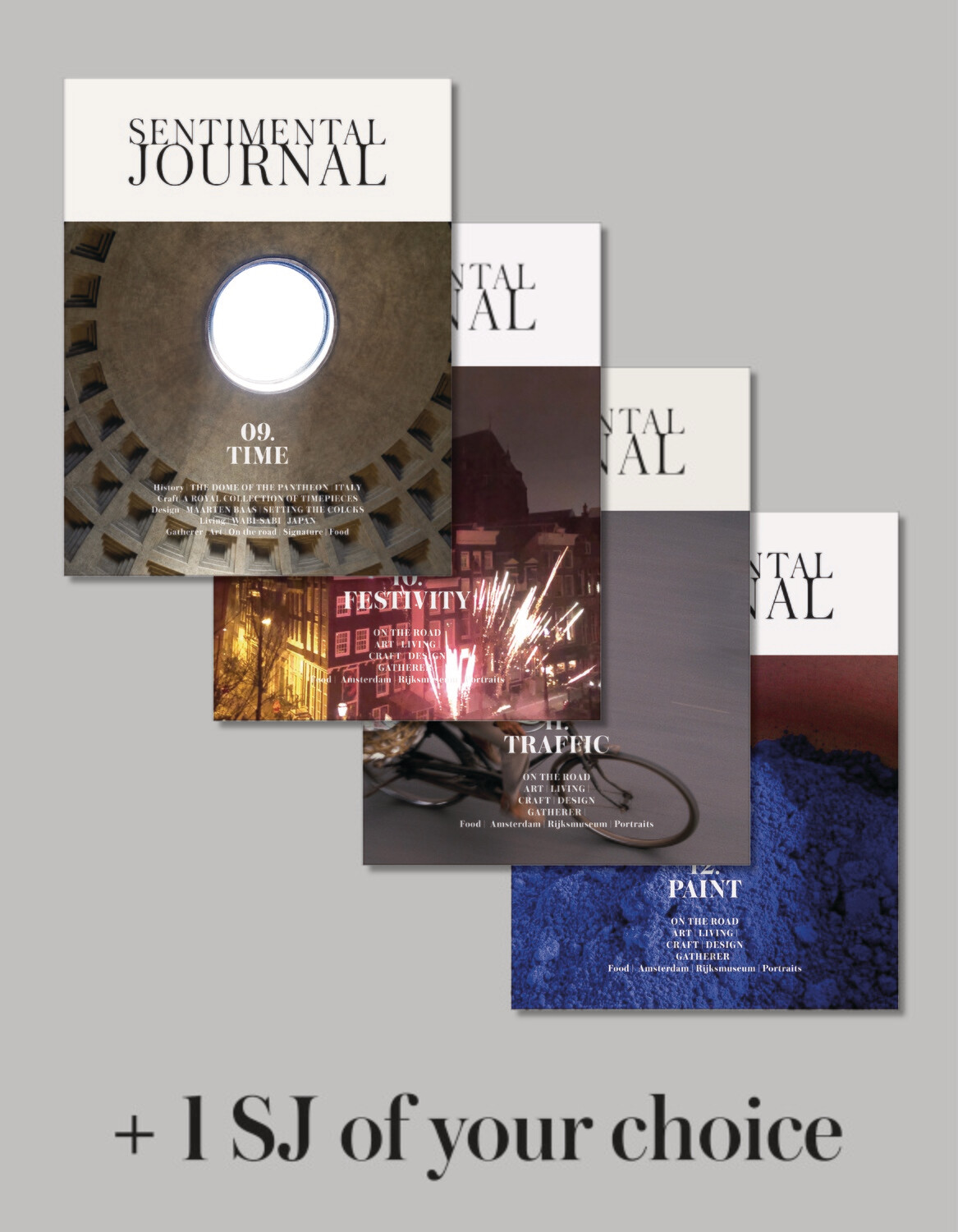 SJ 1-year subscription (4 volumes) + 1 of your choice