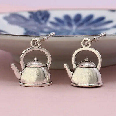 Tea Kettle Earrings