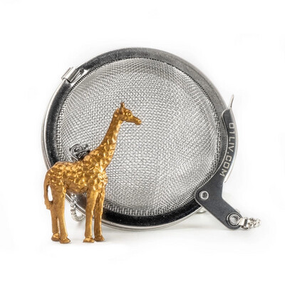 Gold Giraffe Charm Infuser