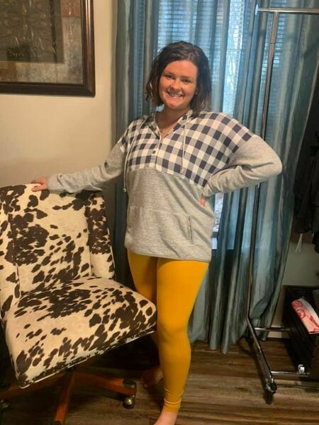 Mustard Control Top Leggings