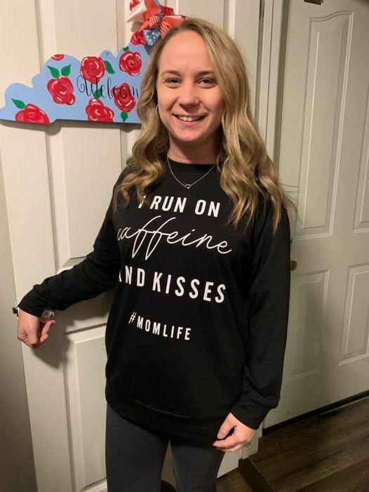 Caffeine &amp; Kisses Sweatshirt