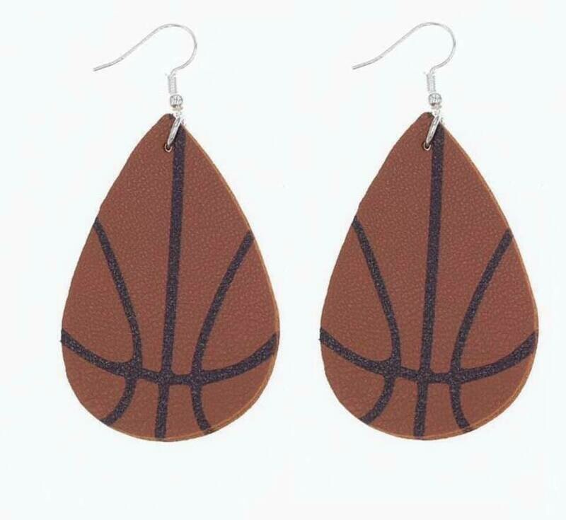 Basketball Earrings