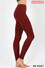 Burgandy Seamless Leggings