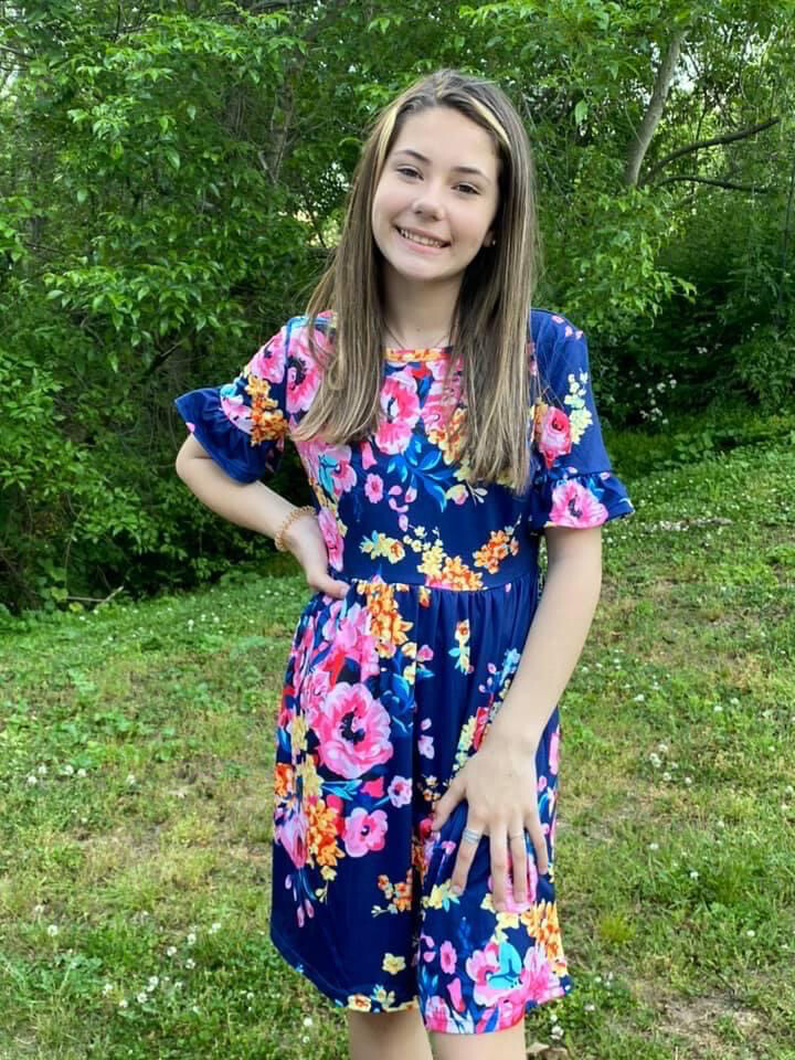 Floral Ruffle Dress