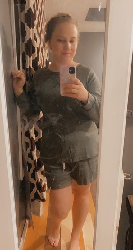 Olive Green Shorts Lounge Set