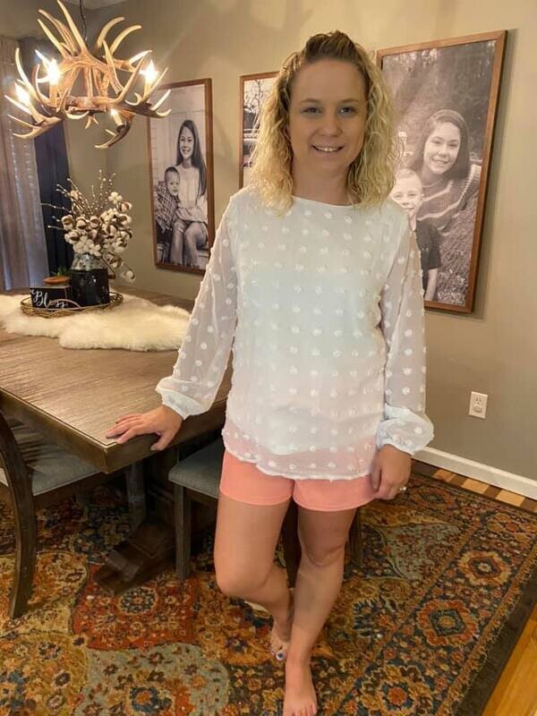 Pink Paperbag Waist Shorts