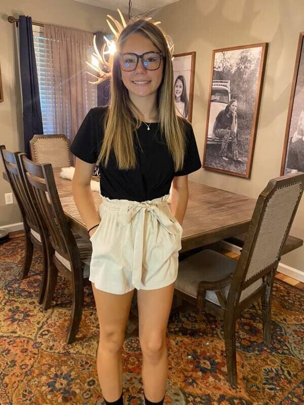 Cream Paperbag Waist Shorts