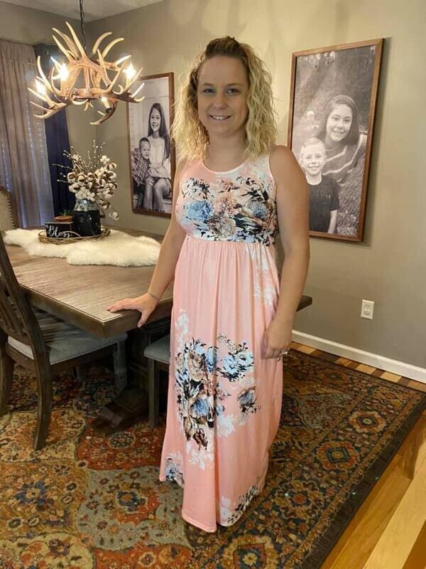 Floral Tank Maxi Dress