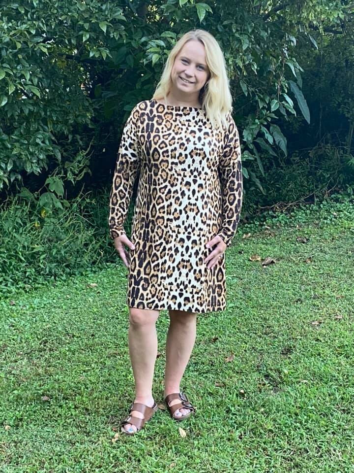 Leopard Swing Dress