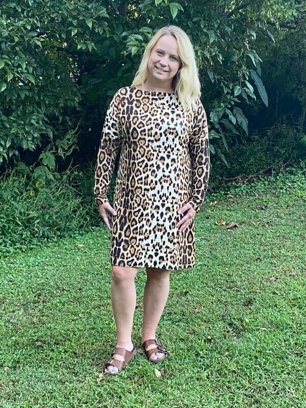 Leopard Swing Dress