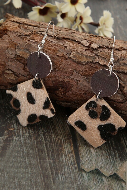 Leopard Earings