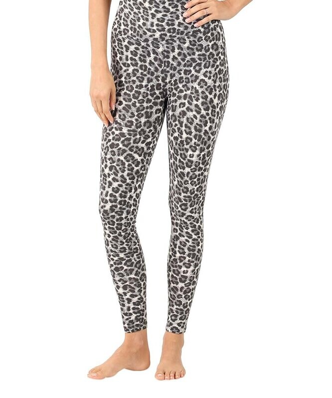 Grey Leopard Zenana Leggings - Buttery Soft